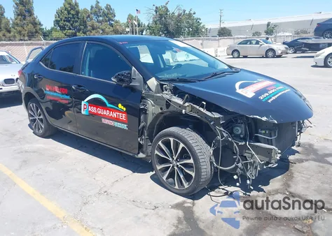 2017 Toyota Corolla Se z USA, uszkodzony, nr VIN 5YFBURHE6HP679565